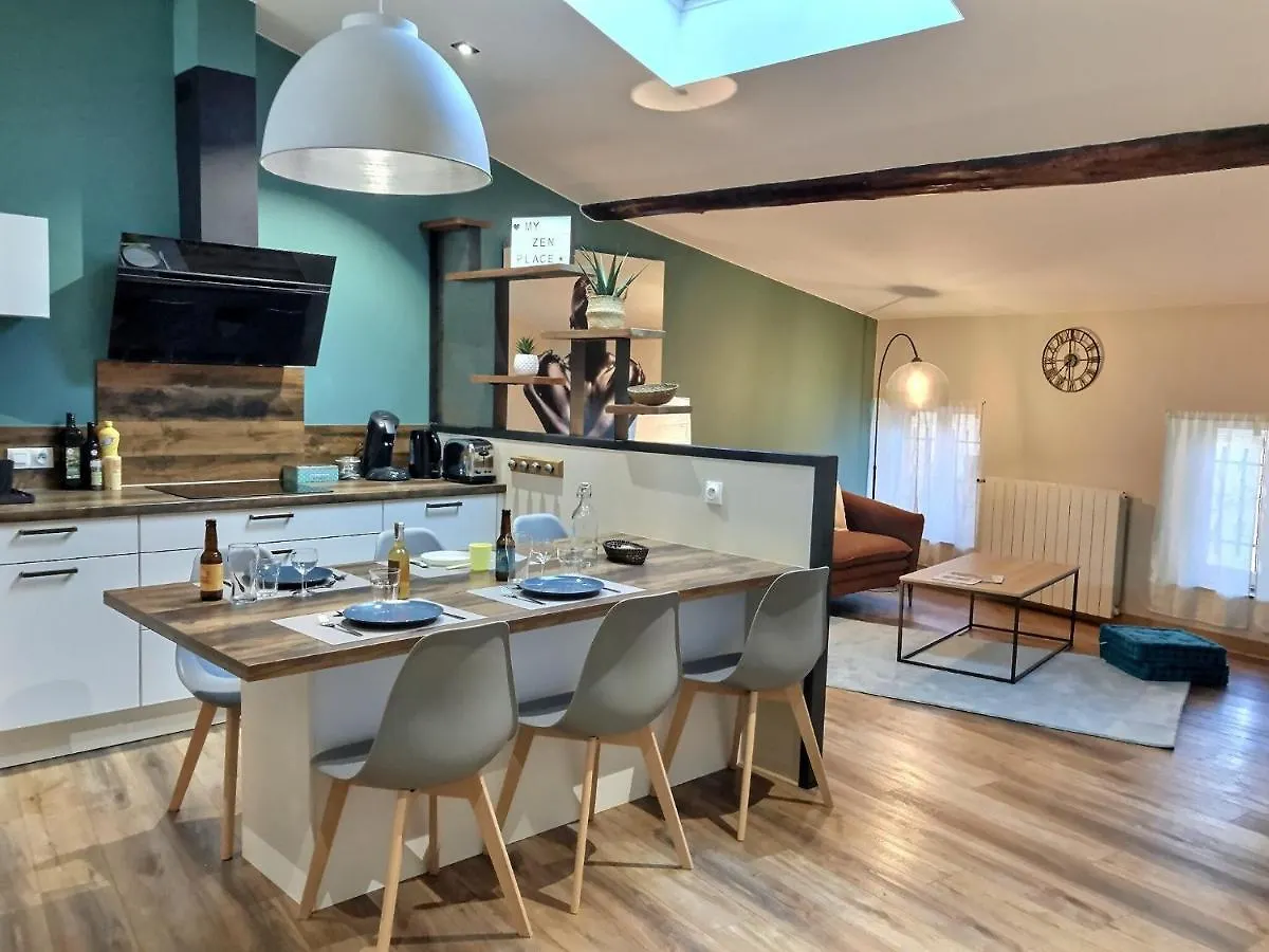 Myzenplace - Duplex 100M2 Cosy & Atypique, Centre Pieton, Parking Apartment Montelimar
